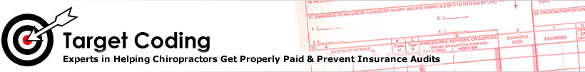 Target Coding - Experts in Helping Chiropractors Get Properly Paid & Prevent Insurance Audits